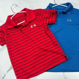 Under Armour Heat Gear Size 4T Boys collared shirts